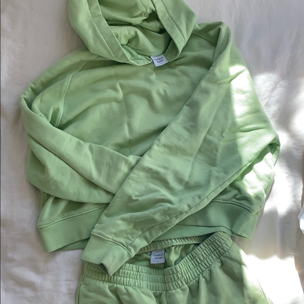 Outdoor voices nimbus sweat suit